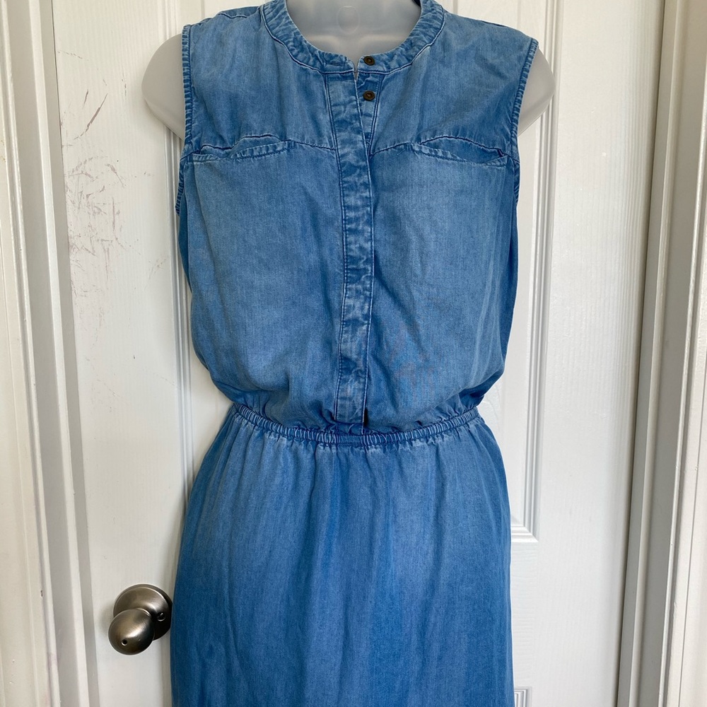 NWOT chambray denim dress